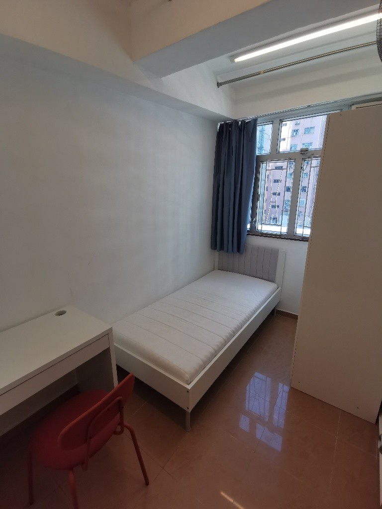 只租女仔 共用廚廁 包傢俬上網 只收WhatsApp 55435665 - Mong Kok/Yau Ma Tei - Bedroom - Homates Hong Kong