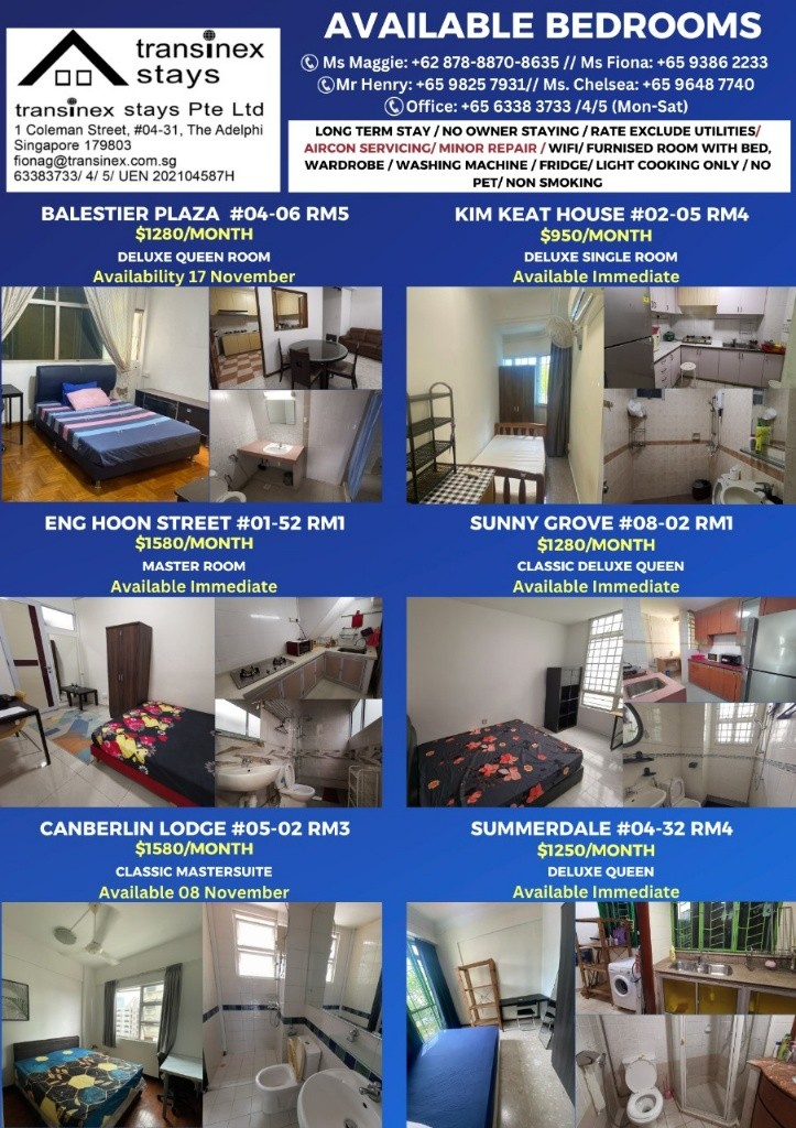 Immediate Available - Common Room/Strictly 1 person stay only/Wifi/  Air-con/no Owner Staying /No Agent Fee/Cooking allowed/Near Braddell MRT/Marymount MRT/Caldecott MRT - Bishan - Bedroom - Homates Singapore