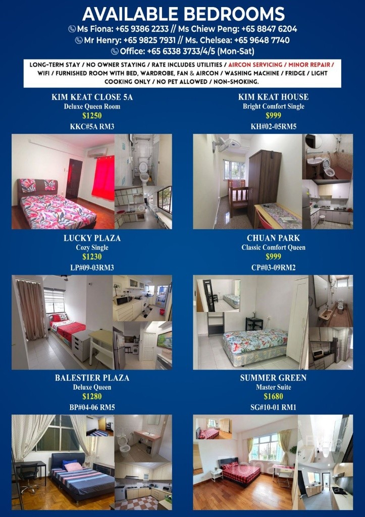 Available immedia﻿te - Common Room/Strictly Single Occupancy/no Owner Staying/No Agent Fee/Cooking allowed/Near Newton MRT/Near Orchard MRT/Stevens MRT - Tanglin - Bedroom - Homates Singapore