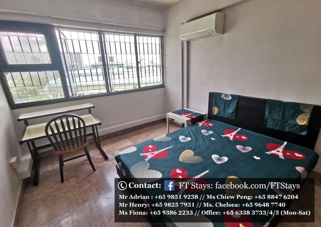 Amenities: wifi, bed, washing machine, ceiling fan and aircon, closet, shared toilet, light cooking allowed, fridge, non smoking, visitors allowed, no owner staying, no pet, no agent fee. - Marymount  - Homates 新加坡