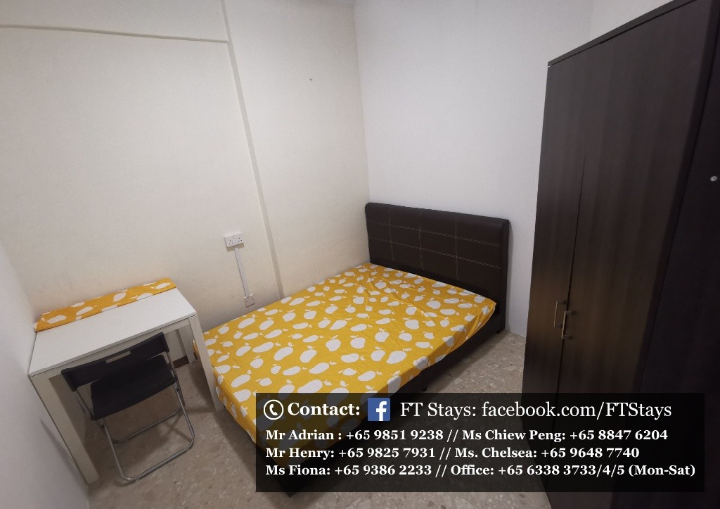 Amenities: wifi, bed, washing machine, ceiling fan and aircon, closet, shared toilet, light cooking allowed, fridge, non smoking, visitors allowed, no owner staying, no pet, no agent fee. - Boon Lay - - Homates Singapore