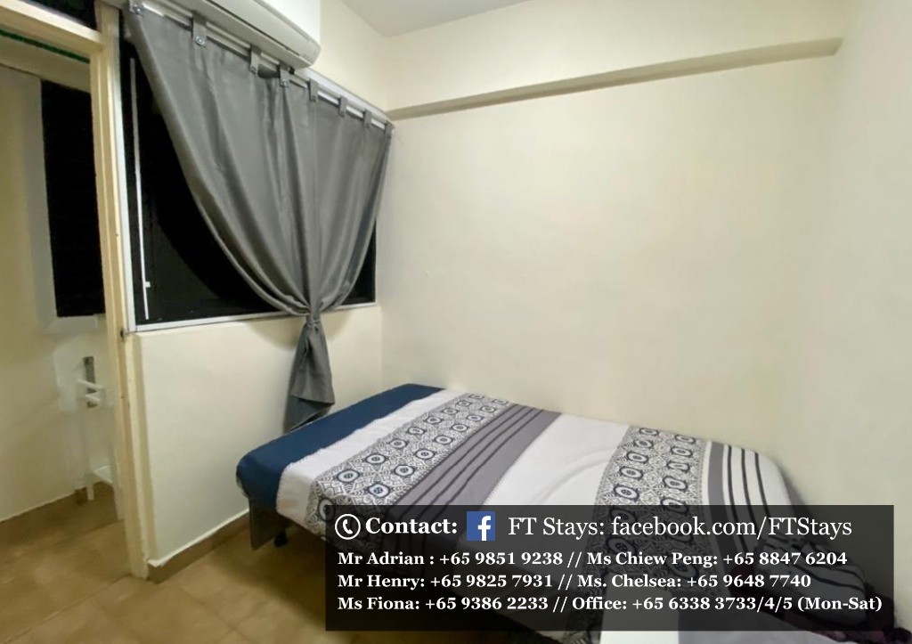 Amenities: wifi, bed, washing machine, ceiling fan and aircon, closet, shared toilet, light cooking allowed, fridge, non smoking, visitors allowed, no owner staying, no pet, no agent fee. - Marine Par - Homates 新加坡