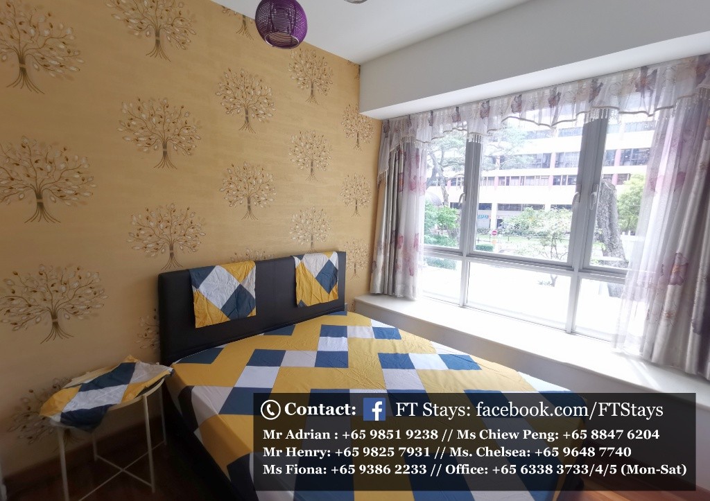 Amenities: wifi, bed, washing machine, ceiling fan and aircon, closet, shared toilet, light cooking allowed, fridge, non smoking, visitors allowed, no owner staying, no pet, no agent fee. - Paya Lebar - Homates Singapore