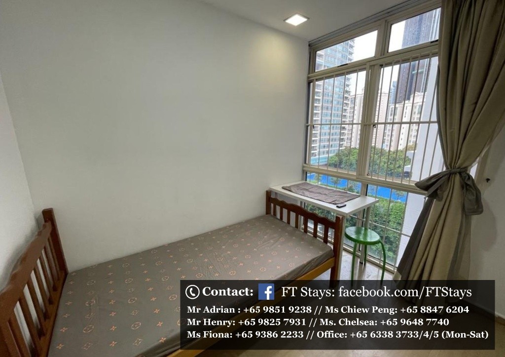 Amenities: wifi, bed, washing machine, ceiling fan and aircon, closet, shared toilet, light cooking allowed, fridge, non smoking, visitors allowed, no owner staying, no pet, no agent fee. - Dhoby Ghau - Homates Singapore