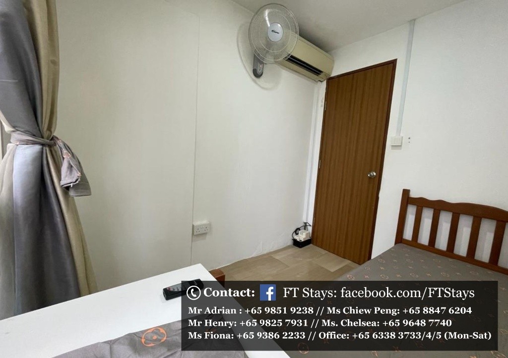 Amenities: wifi, bed, washing machine, ceiling fan and aircon, closet, shared toilet, light cooking allowed, fridge, non smoking, visitors allowed, no owner staying, no pet, no agent fee. - Dhoby Ghau - Homates 新加坡
