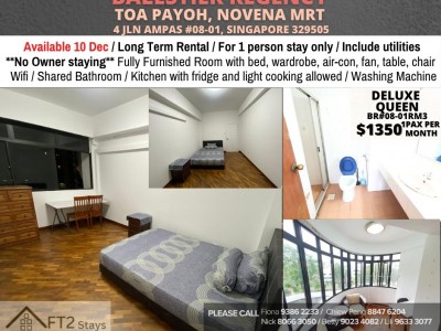BALESTIER REGENCY near Newton MRT/ Novena MRT/ No Owner - 4 Jalan Ampas, #08-01, Singapore 329505