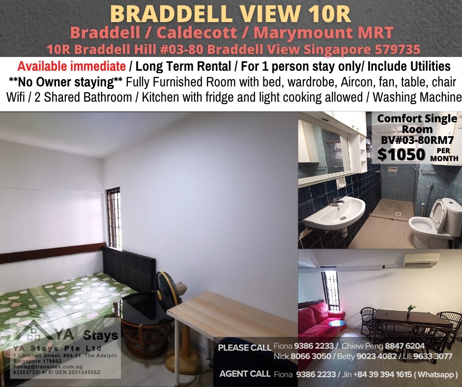Room for rent at Braddell View 10R -BV#03-08RM7 - Toa Payoh - Flat - Homates Singapore