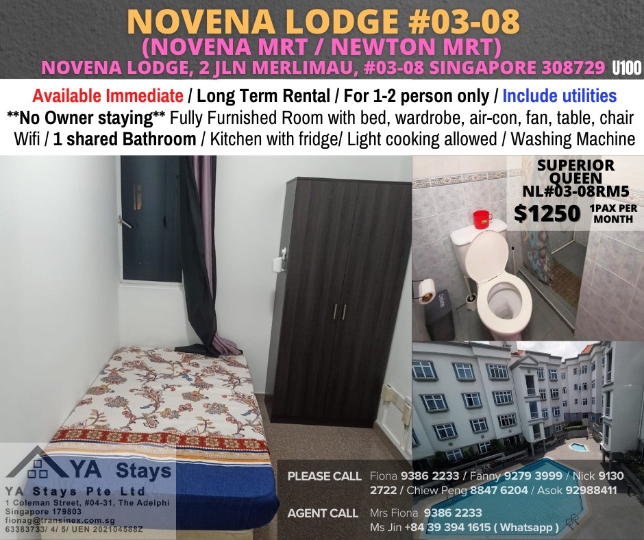 Available Immediate/Common Room/Wi-Fi/No owner staying/No Agent Fee/Cooking allowed/Near Toa Payoh/Novena MRT - Novena 诺维娜 - 分租房间 - Homates 新加坡