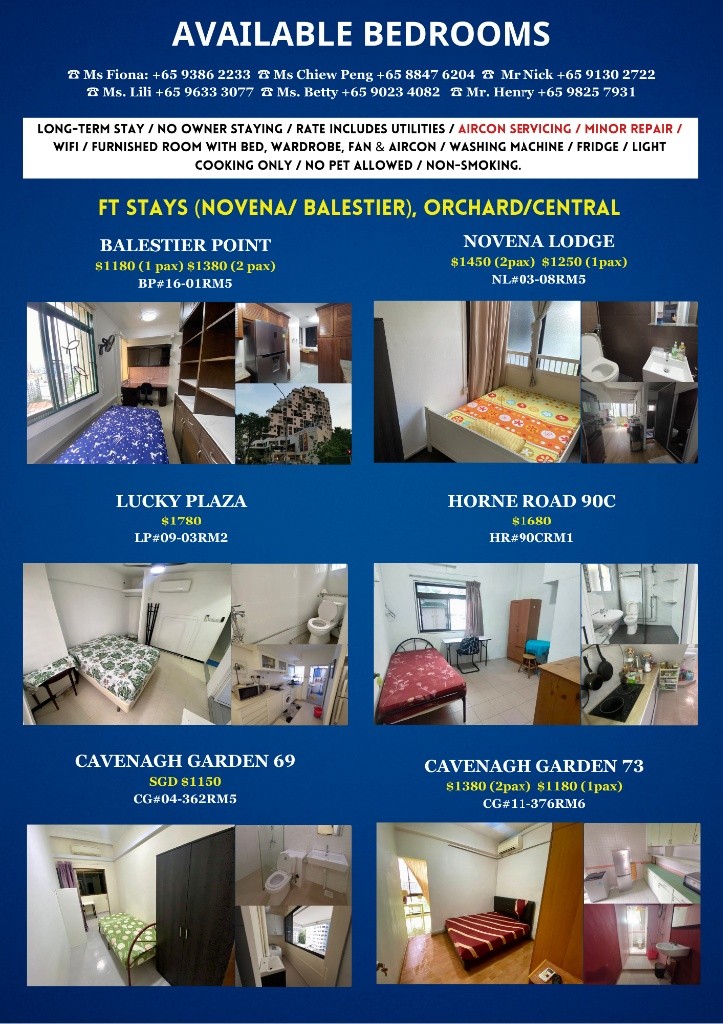 Newton MRT/Novena MRT/Little India MRT/For 1-2pax/Include utilities/No owner stay/Available Dec 27 - Toa Payoh - Bedroom - Homates Singapore