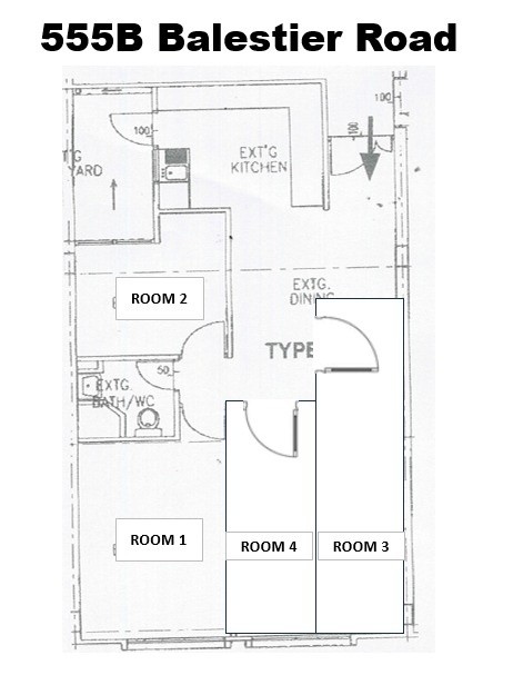 Room for Rent/Balestier, Toa Payoh MRT/ For 1 pax/ Available Immediately - Novena 諾維娜 - 整個住家 - Homates 新加坡