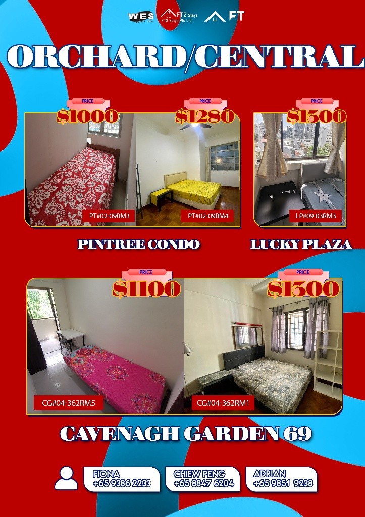 Room for rent / DHOBY GAUT / SOMERSET / Common room / 1-2pax stay / Available September 2 - Orchard 烏節路 - 整個住家 - Homates 新加坡