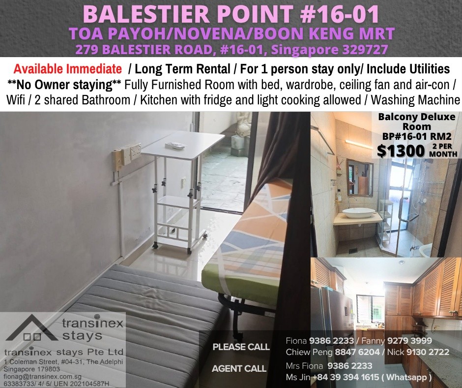 Room for rent / TOA PAYOH / Common room / 2pax stay / Available immediate - Toa Payoh - Bedroom - Homates Singapore