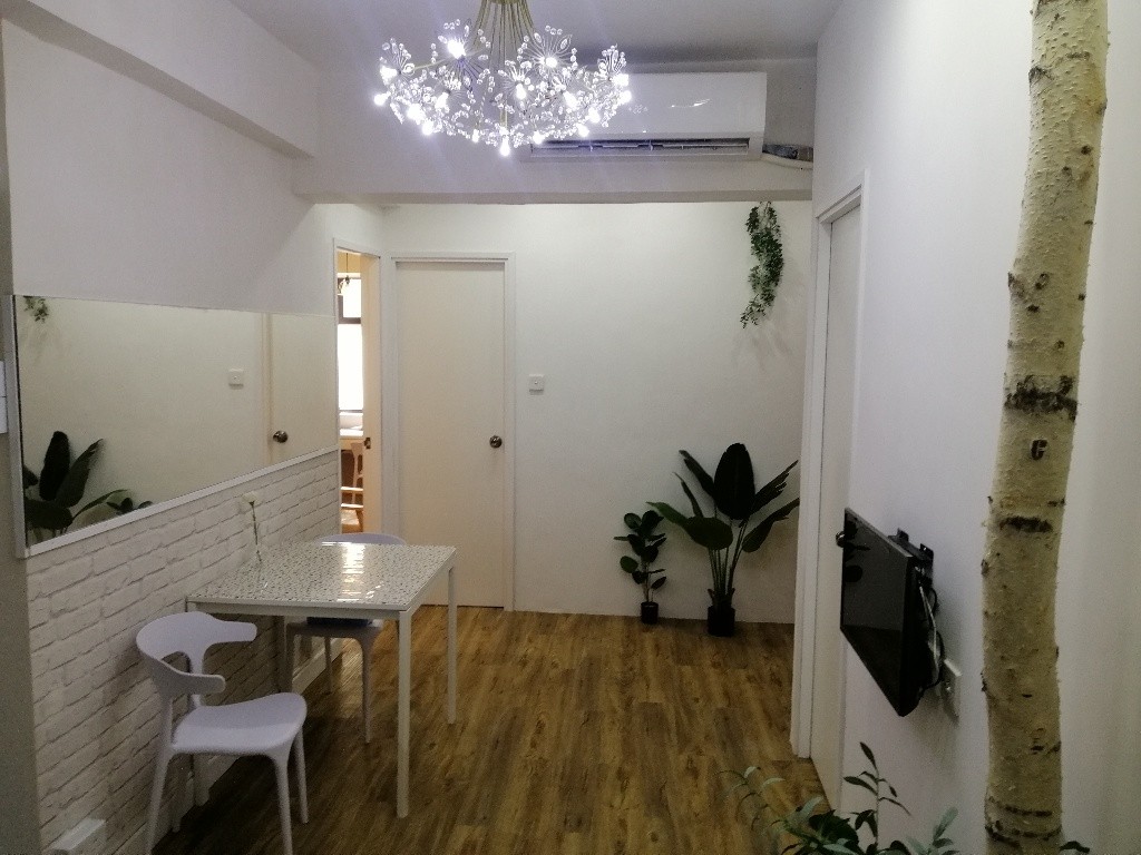 New refurbished shared apartment. in TST 6 mins walk from Jordan station.  Move in with your suitcase. - Jordan/Tsim Sha Tsui - Bedroom - Homates Hong Kong