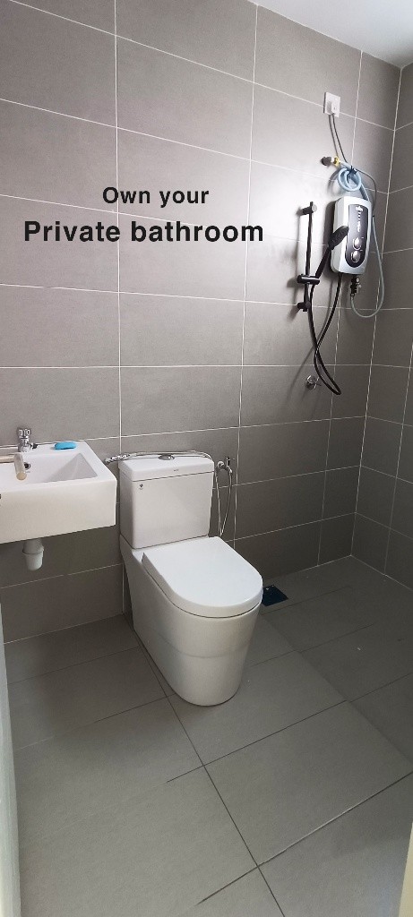 Medium room with private bathroom for rent Sendayan, Seremban -  - 房間 (合租／分租) - Homates 馬來西亞