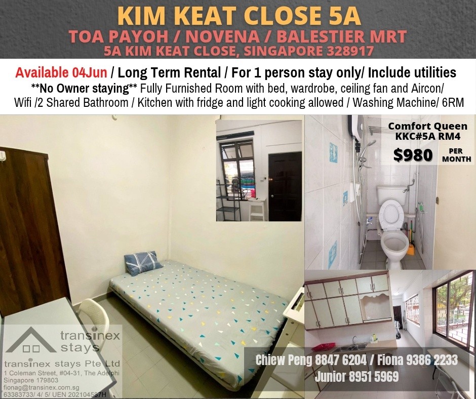 KIM KEAT CLOSE - $980 - Toa Payoh - Flat - Homates Singapore