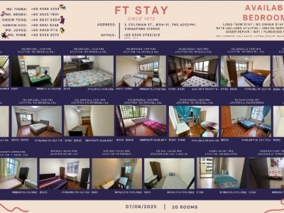 Braddell View – Rooms for Rent - Multiple Units @Braddell View Condo - District 20 – Bishan / Ang Mo Kio / Thomson