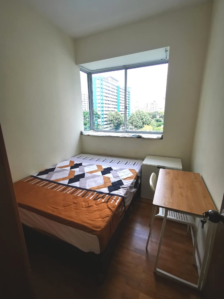 Available Dec 01/Common Room/Near Toa Payoh, Novena MRT/No Owner Staying/Fully Furnished with Bed/Wardrobe/WIFI/Air-con - Novena - Bedroom - Homates Singapore