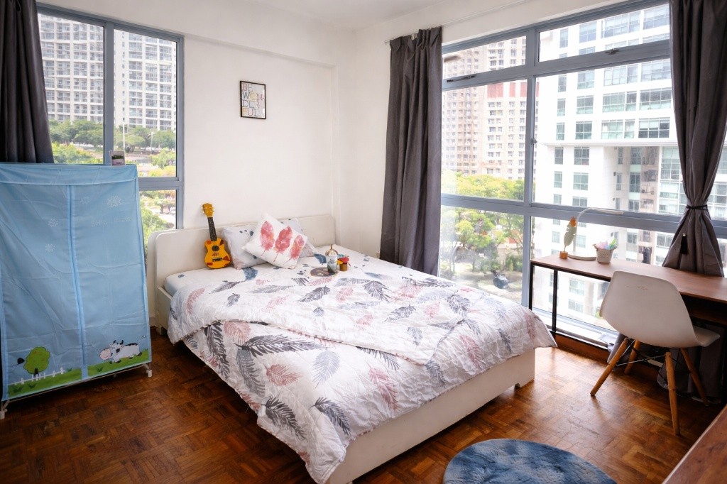 Master Bedroom with Private Bathroom for Rent - Tiong Bahru - Bedroom - Homates Singapore